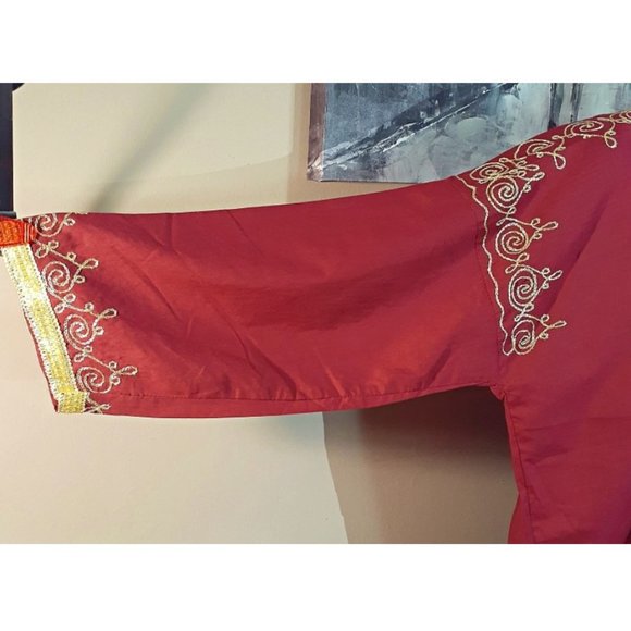 SOLD! Moroccan Embroidered Kaftan Abaya Plus - Picture 4 of 7